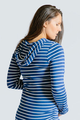 Stripe Feeding Hoodie
