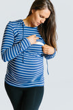 Stripe Feeding Hoodie