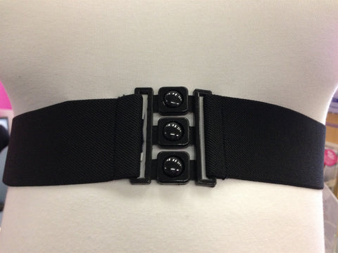 Black Elastic Belt