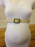 Leather Weave Belt