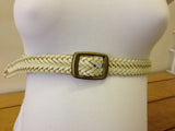 Leather Weave Belt