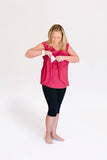 Petal Nursing Top