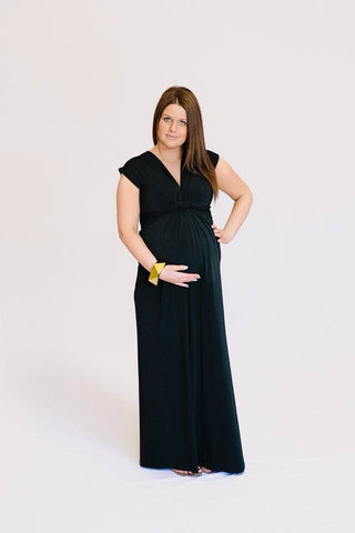 Knot Front Maxi Dress