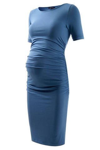 Ruched T Shirt Dress